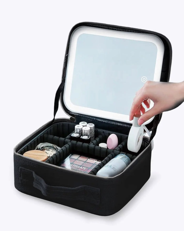LED Travel Makeup Case