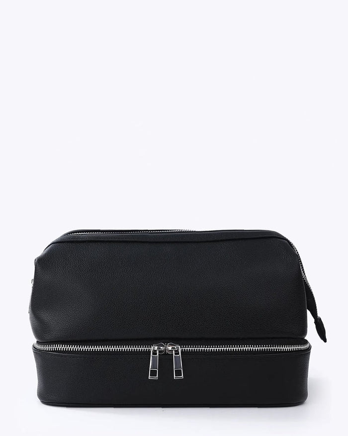 Vegan Leather Toiletry Bag