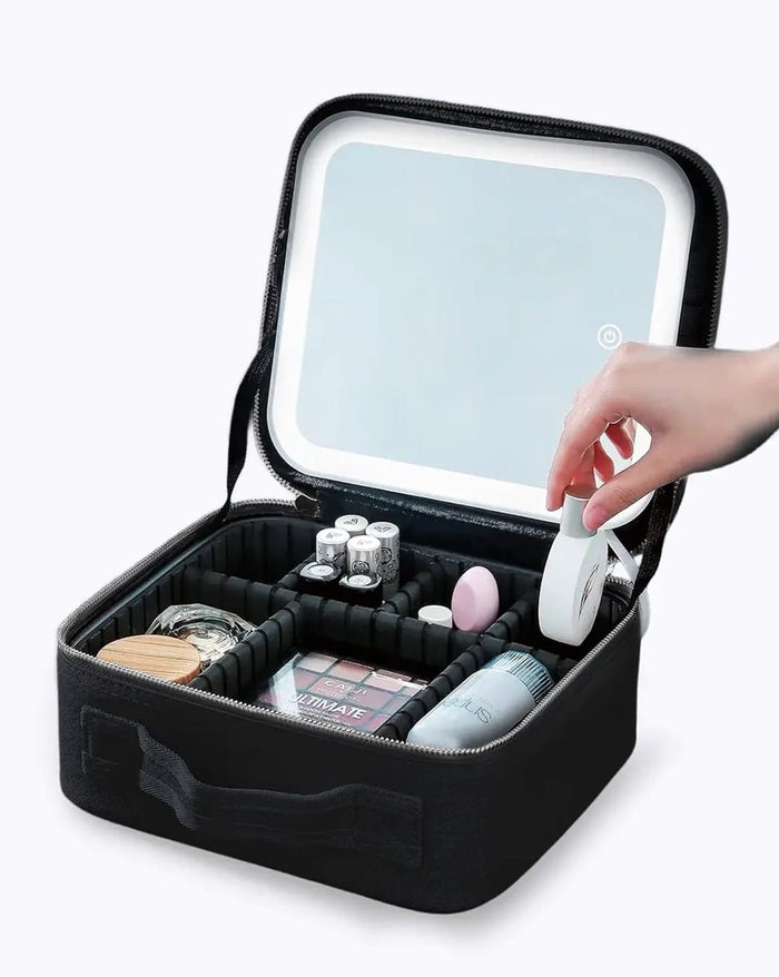 LED Travel Makeup Case