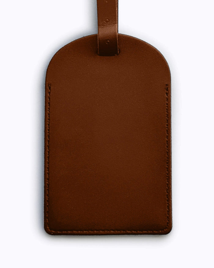 Leather Luggage Tag