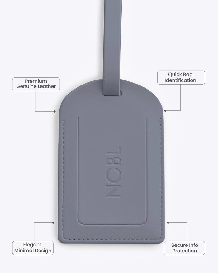 Leather Luggage Tag